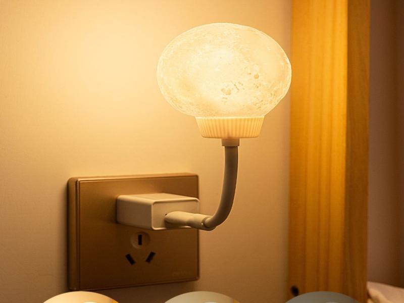 Moon Voice-Controlled Night Light