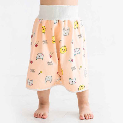 Baby diaper skirt children night urination artifact