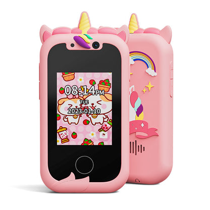 Children's mobile phone camera unicorn