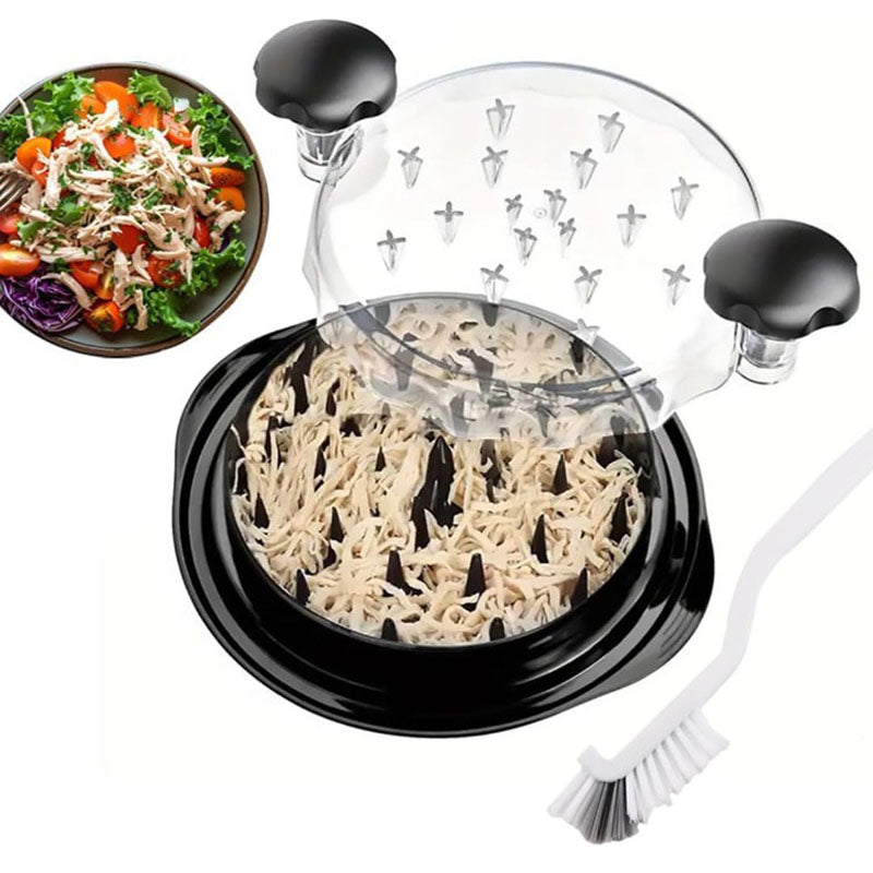 Chicken shredder vegetable separator