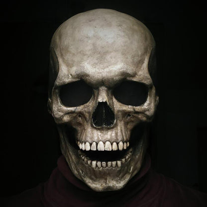 Movable skull mask Halloween skull