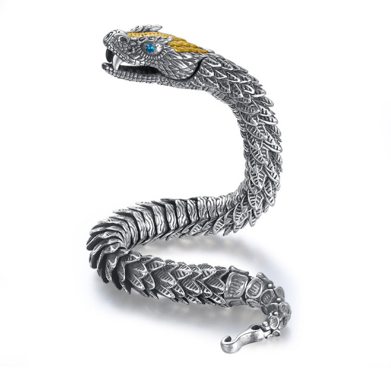 Medusa Rattlesnake Bracelet