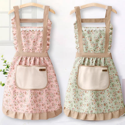 Floral Princess Apron
