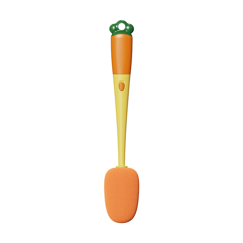 Long Handle Carrot Water Bottle Cleaning Brush