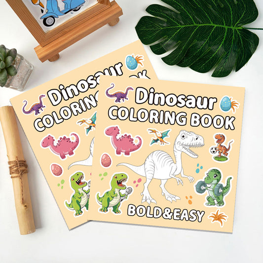 Dinosaur coloring book