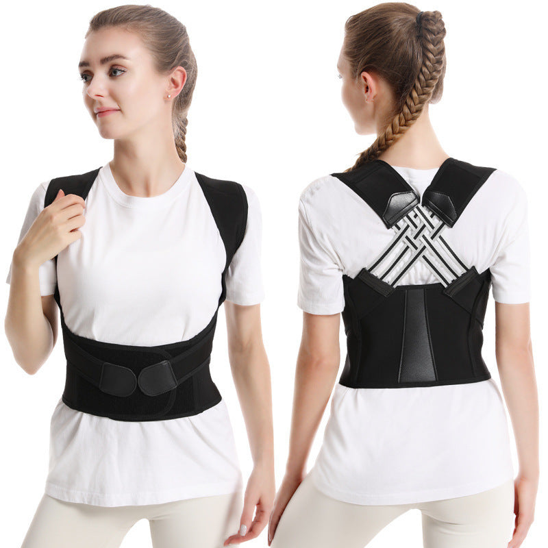 Adult correction belt open shoulder anti-hunchback corrector