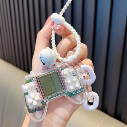 Tetris Game Console Keychain Pendant