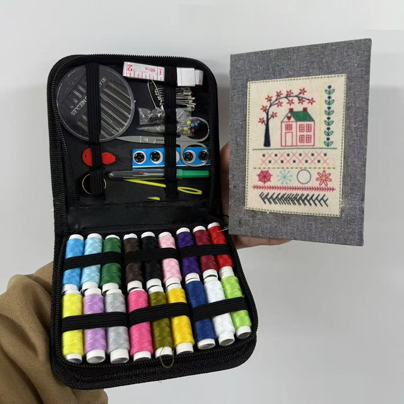 Needlework loose-leaf book Linen stitch book DIY embroidery kit