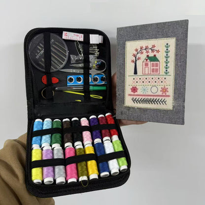 Needlework loose-leaf book Linen stitch book DIY embroidery kit