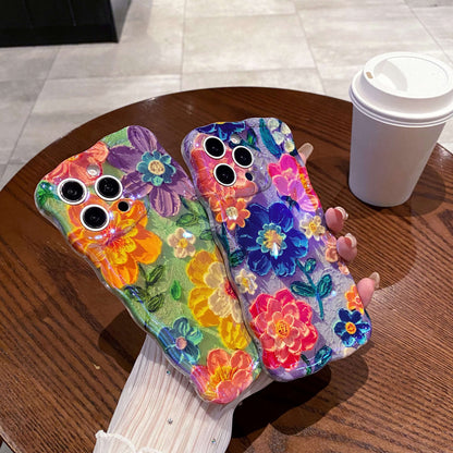 Flower phone case for iPhone 12/13/14/15 series