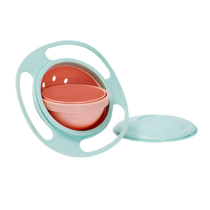 Children's bowl 360 degree rotating balance flying saucer bowl baby bowl