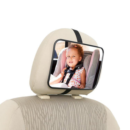 Child safety seat observation mirror