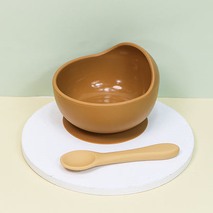 Children's food bowl with suction cup