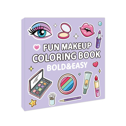 Fun Makeup Coloring Book