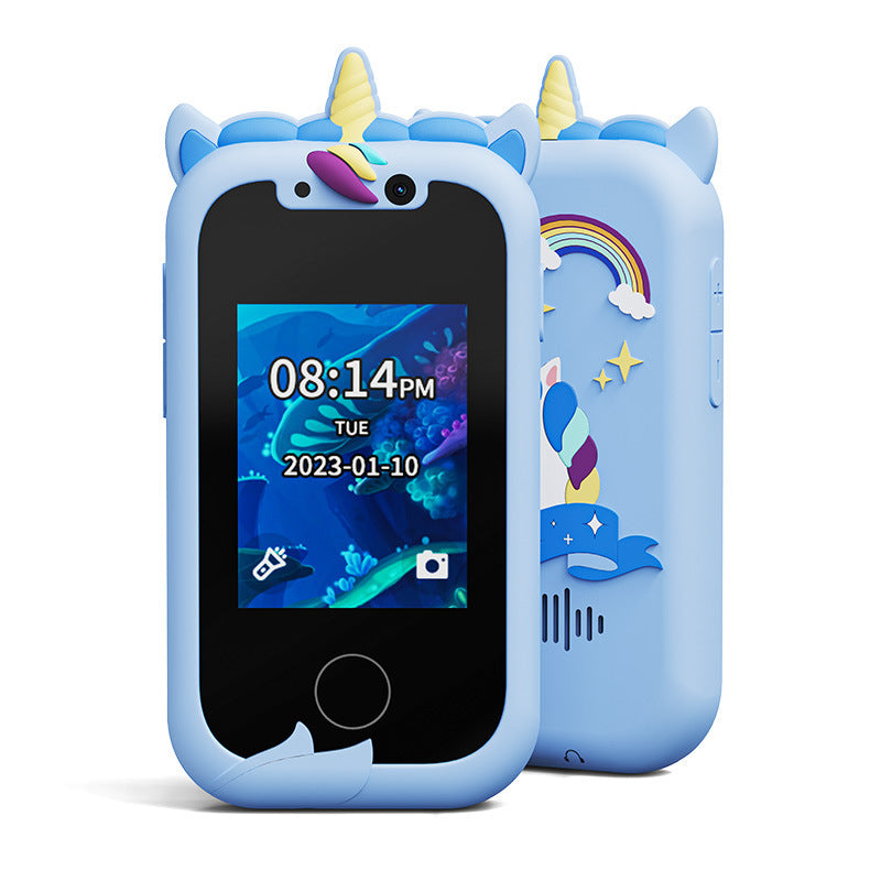 Children's mobile phone camera unicorn