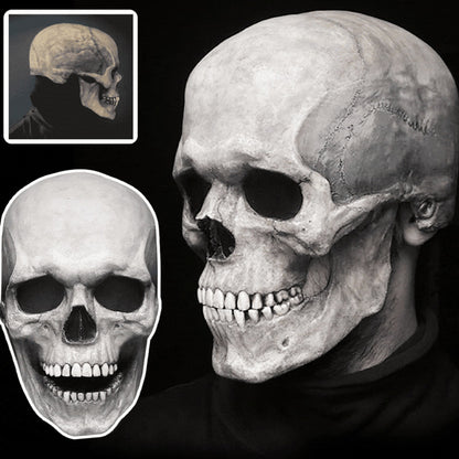 Movable skull mask Halloween skull