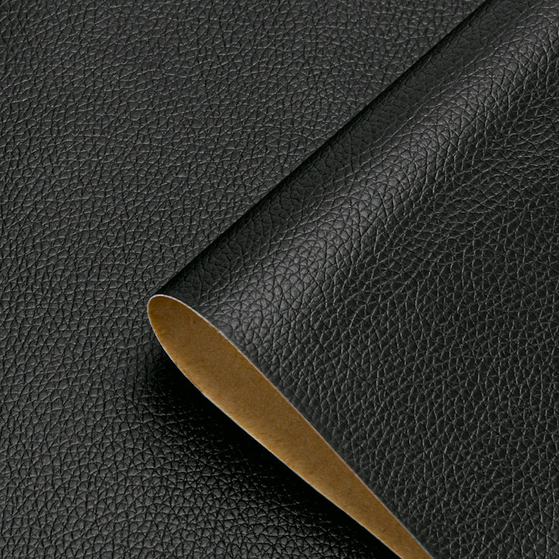 Thickened self-adhesive leather