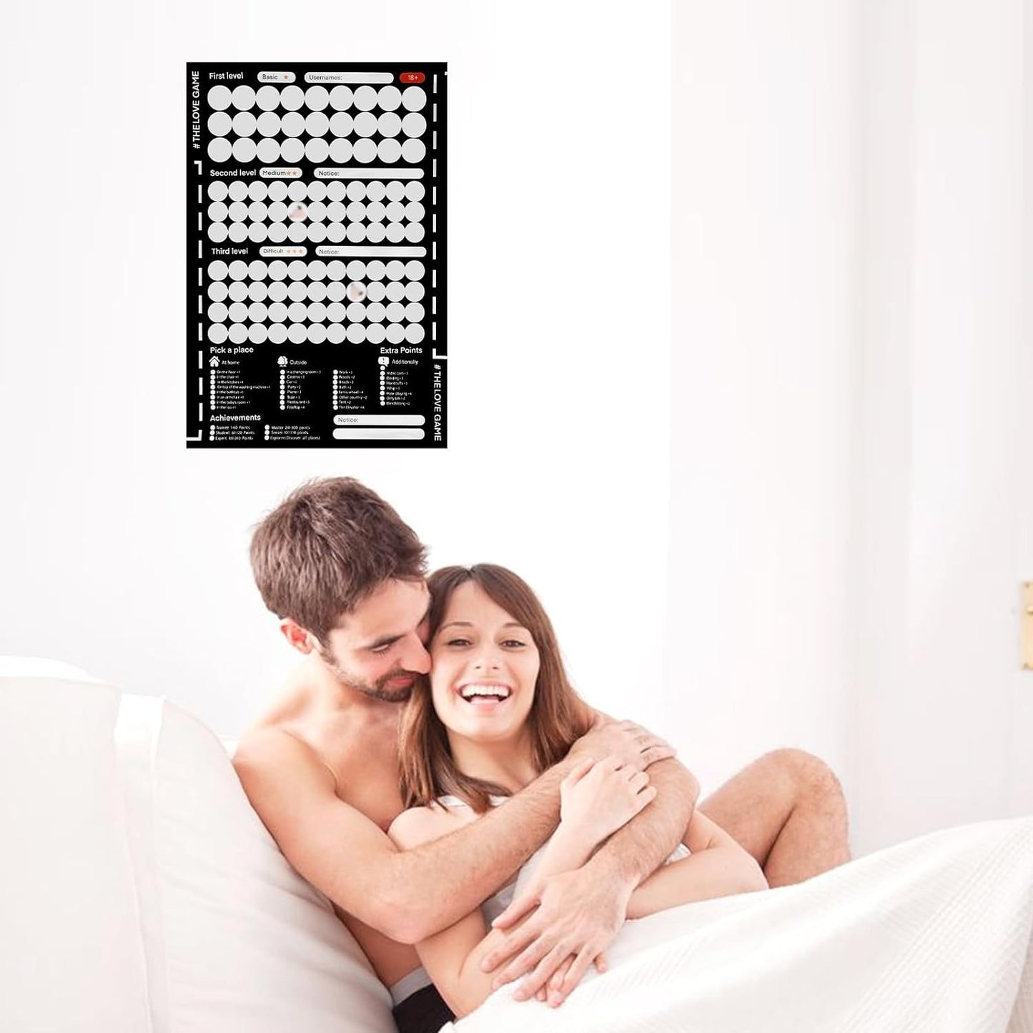 Date night games to boost couples' relationships Scratch-off poster