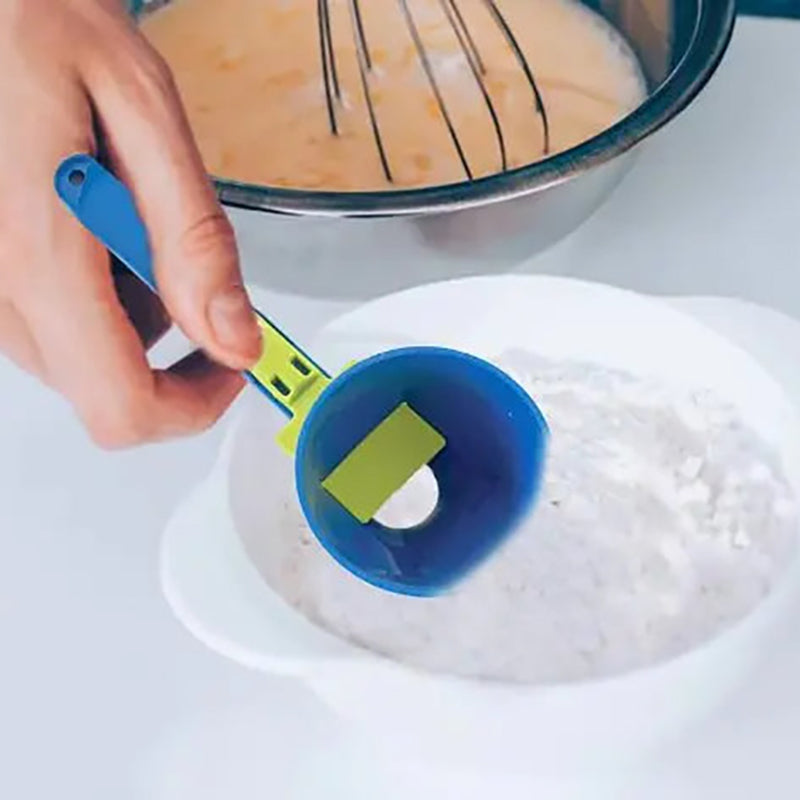 Creative protein powder sliding spoon coffee Leak-proof spoon