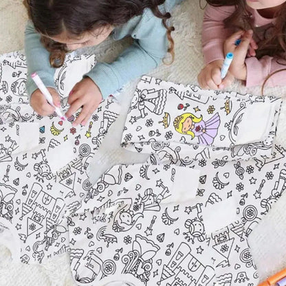 Kids Coloring Pajamas Sets