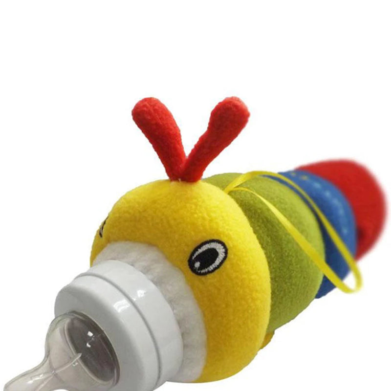 Baby bottle plush cover