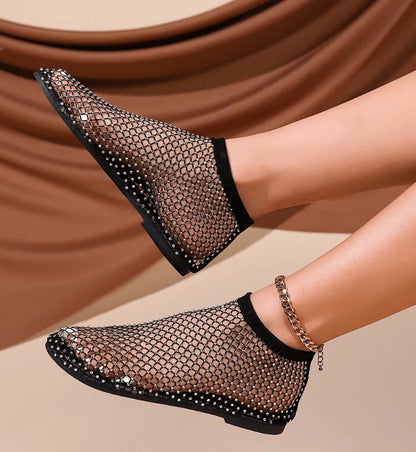 Hollow internet celebrity diamond sandals