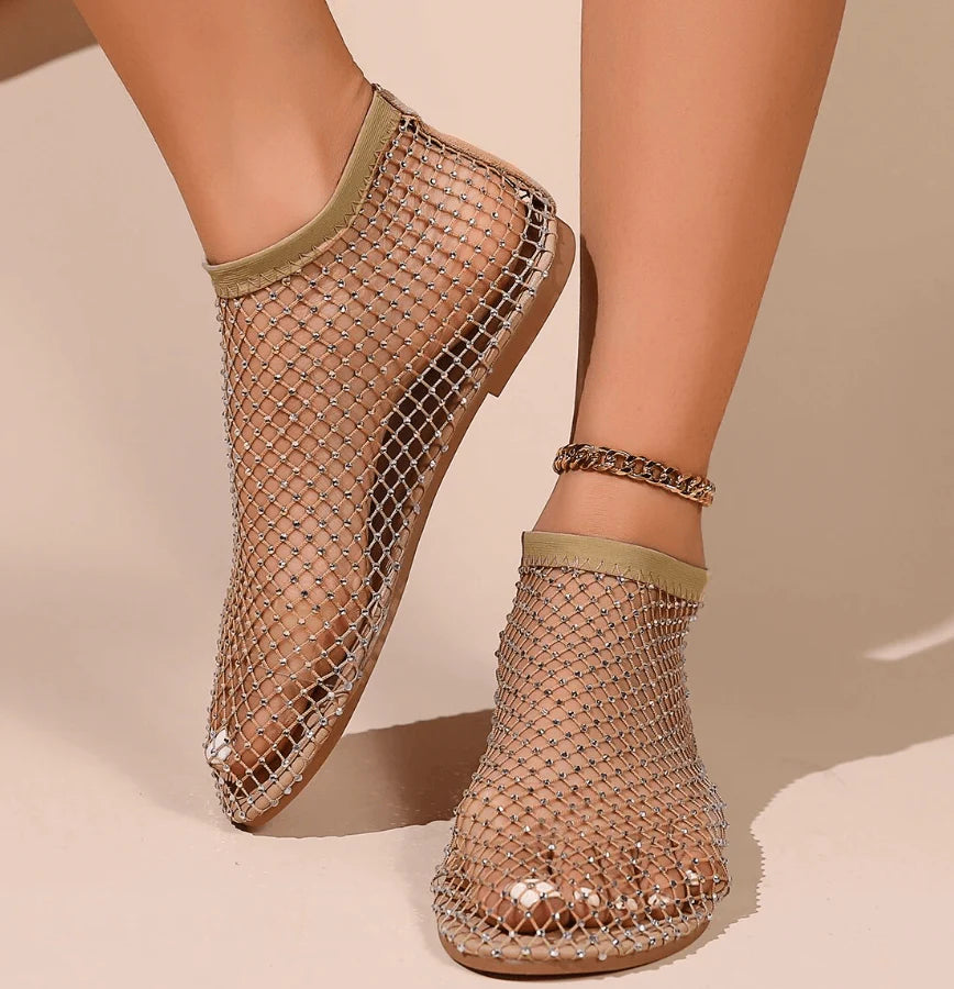 Hollow internet celebrity diamond sandals