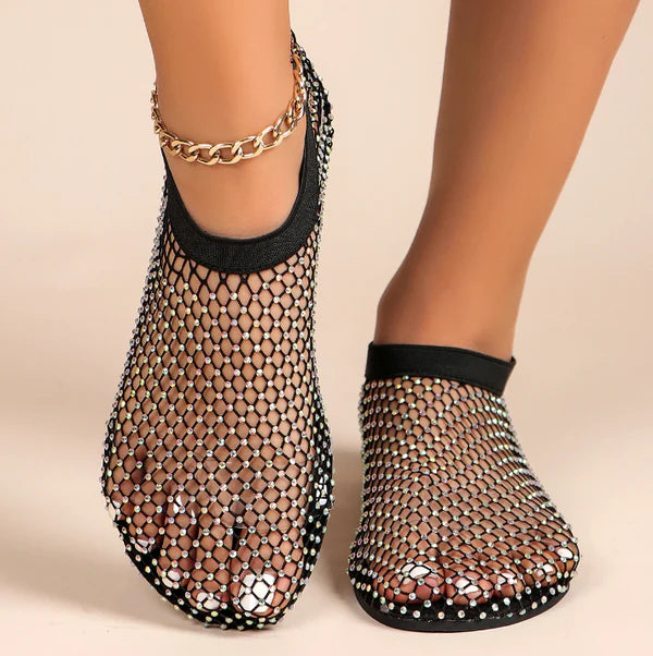 Hollow internet celebrity diamond sandals