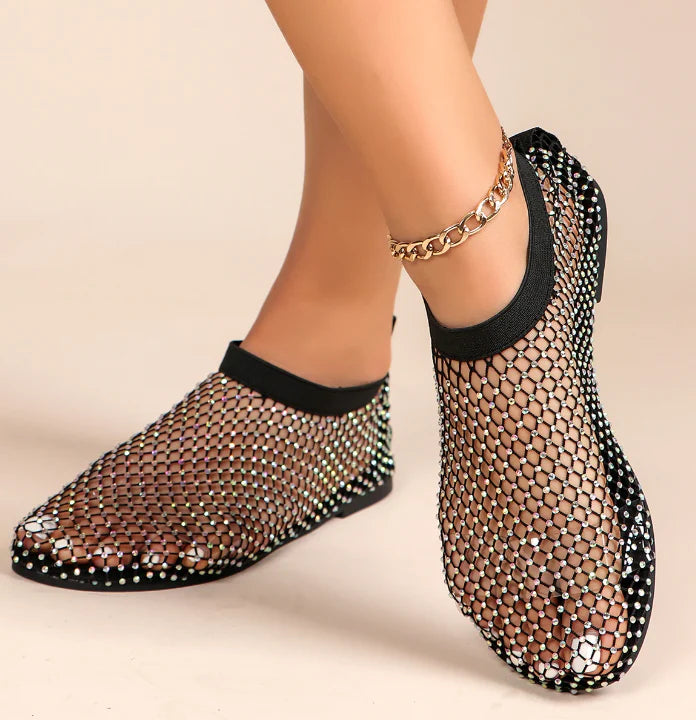 Hollow internet celebrity diamond sandals