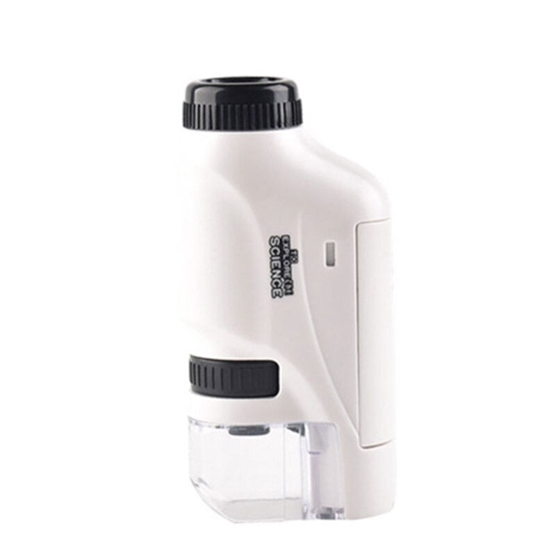 Children's portable microscope toy