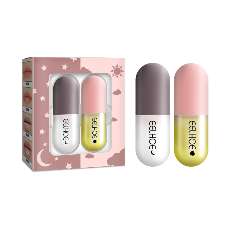 EELHOE Day and Night Lip Balm Capsules