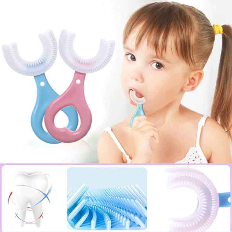 Children's U-shaped toothbrush