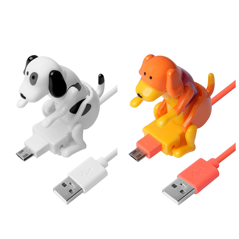 Fun Moving Dog Shape USB Charging Cable
