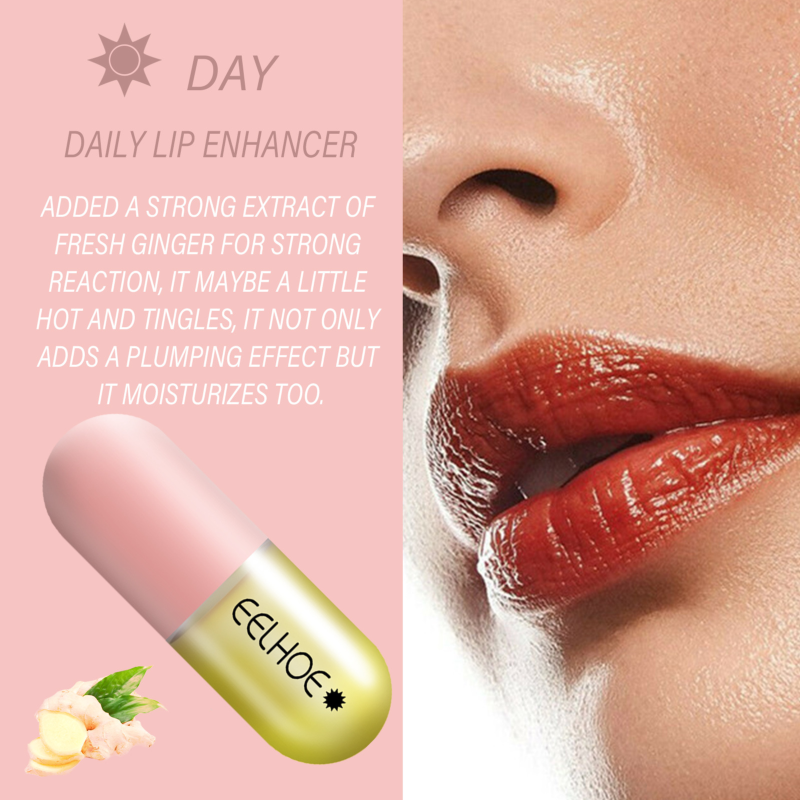 EELHOE Day and Night Lip Balm Capsules