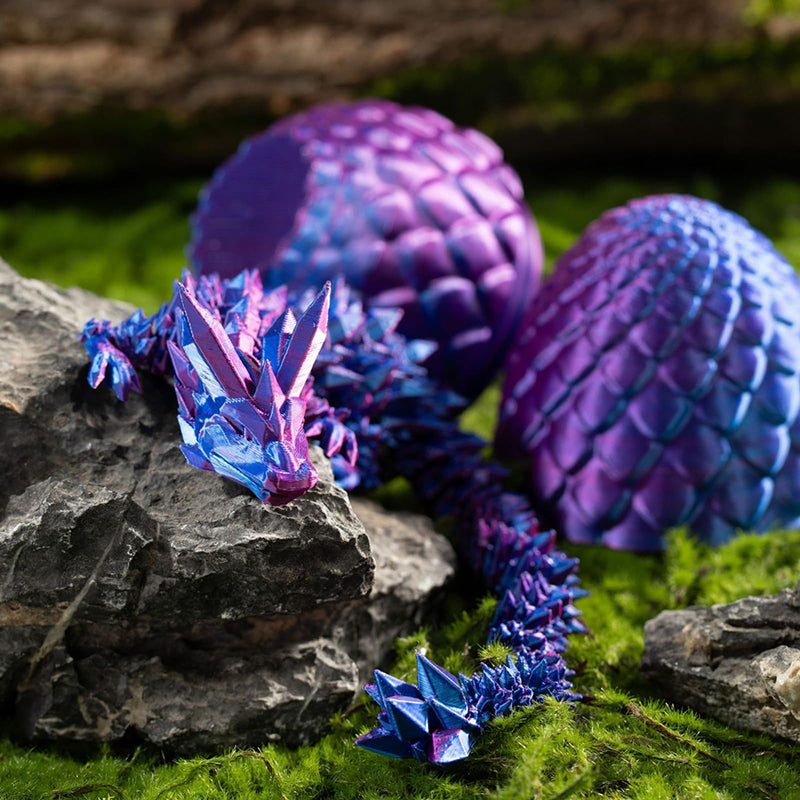 Dragon Egg Gem Crystal Dragon Ornaments