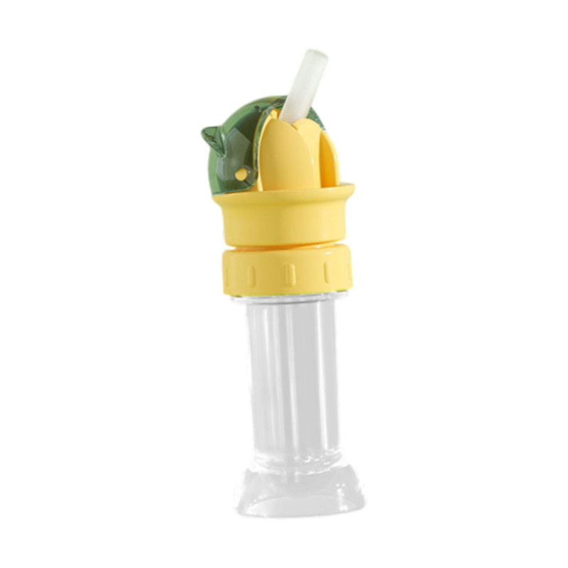 2 in 1 Water Bottle Straw Lid