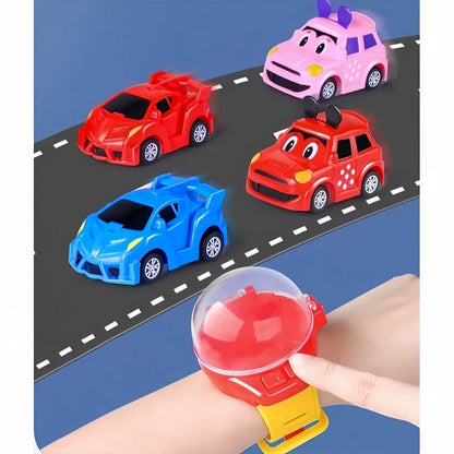 Speed Car Cartoon Mini Watch Car Toy