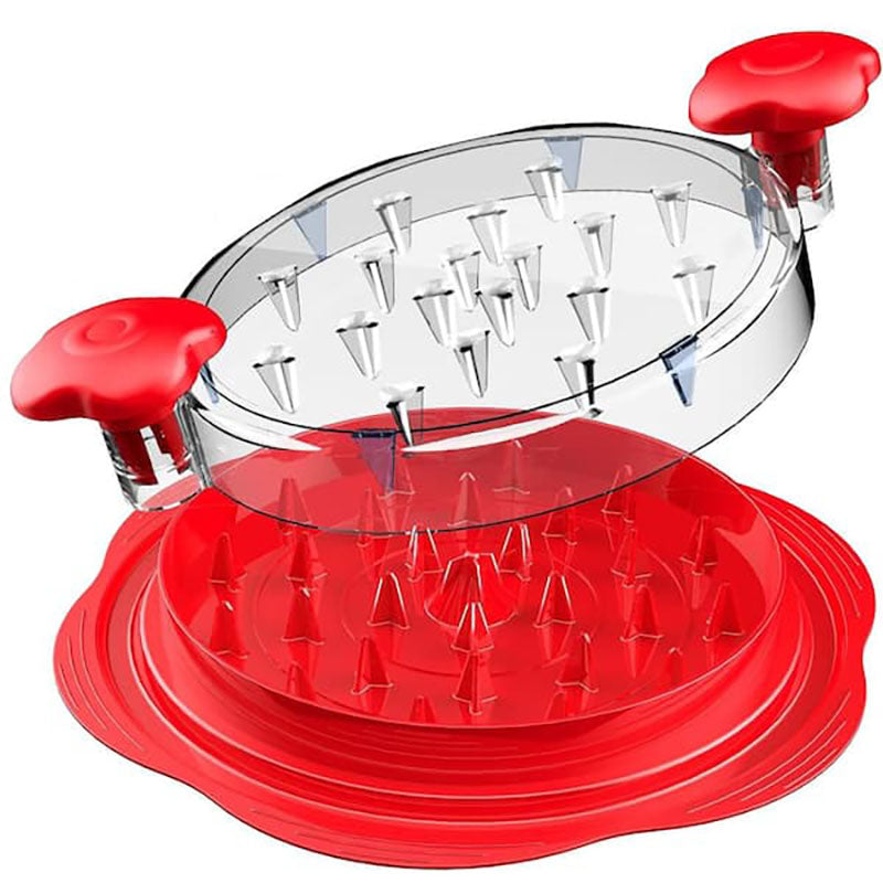 Chicken shredder vegetable separator