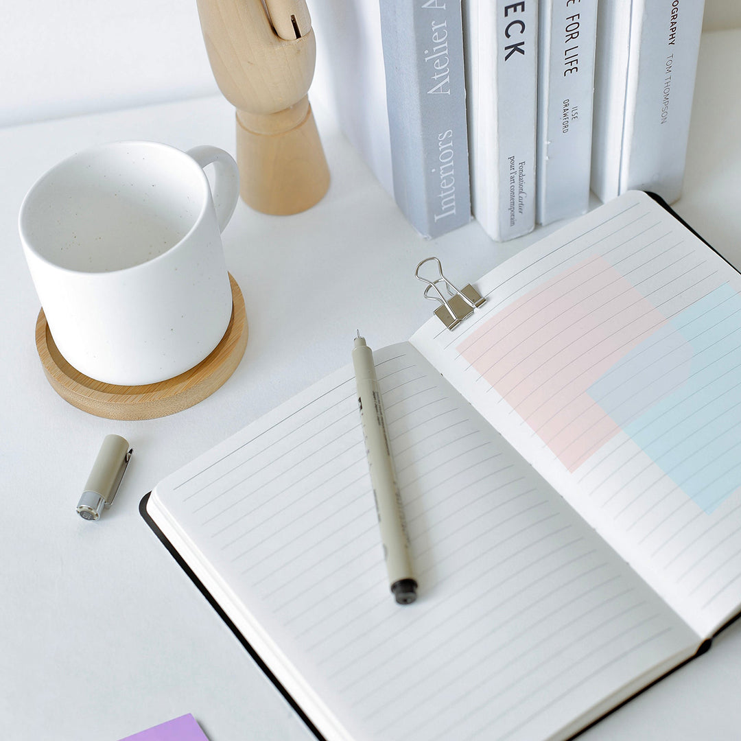 Transparente Haftnotizen PASTEL 5er-Pack (inkl. 2x Page Marker)