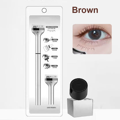 2-in-1 Waterproof Eyeliner & Lower Eyelash Stamp Artifact Set