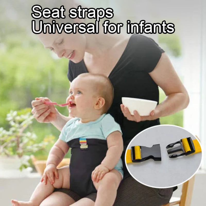 Baby portable dining chair fixing strap