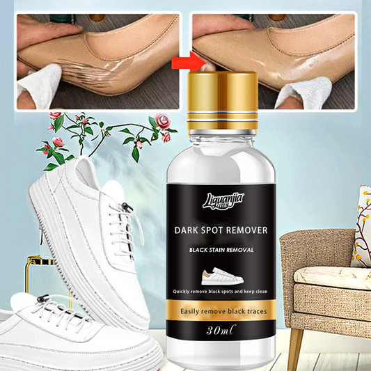 White shoe edge black remover